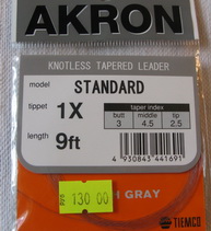 akron standart 9 ft 1X Tiemco